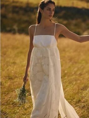 bhldn saylor cowl neck satin maxi dress BHLDN